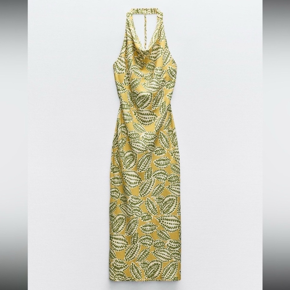 Zara Halter Neck Dress
